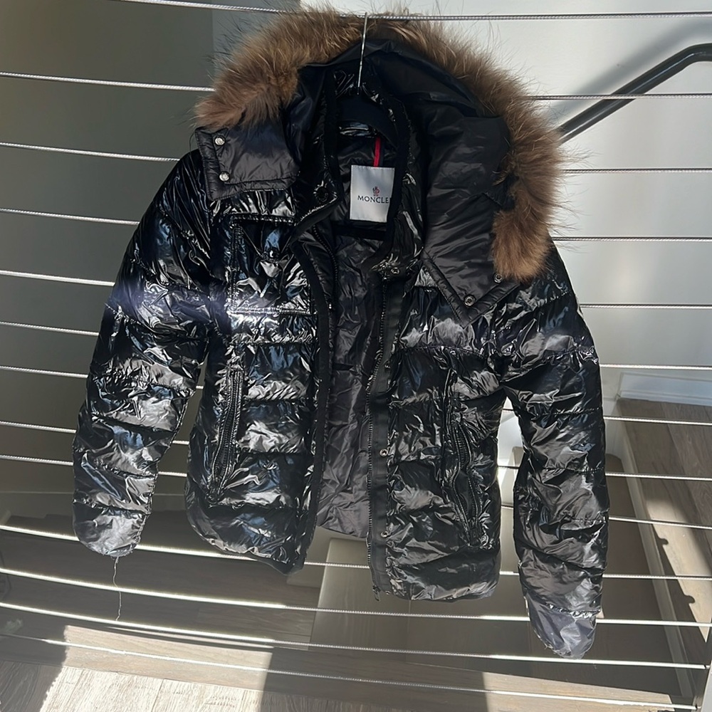 Moncler slim fit women’s down jacket
